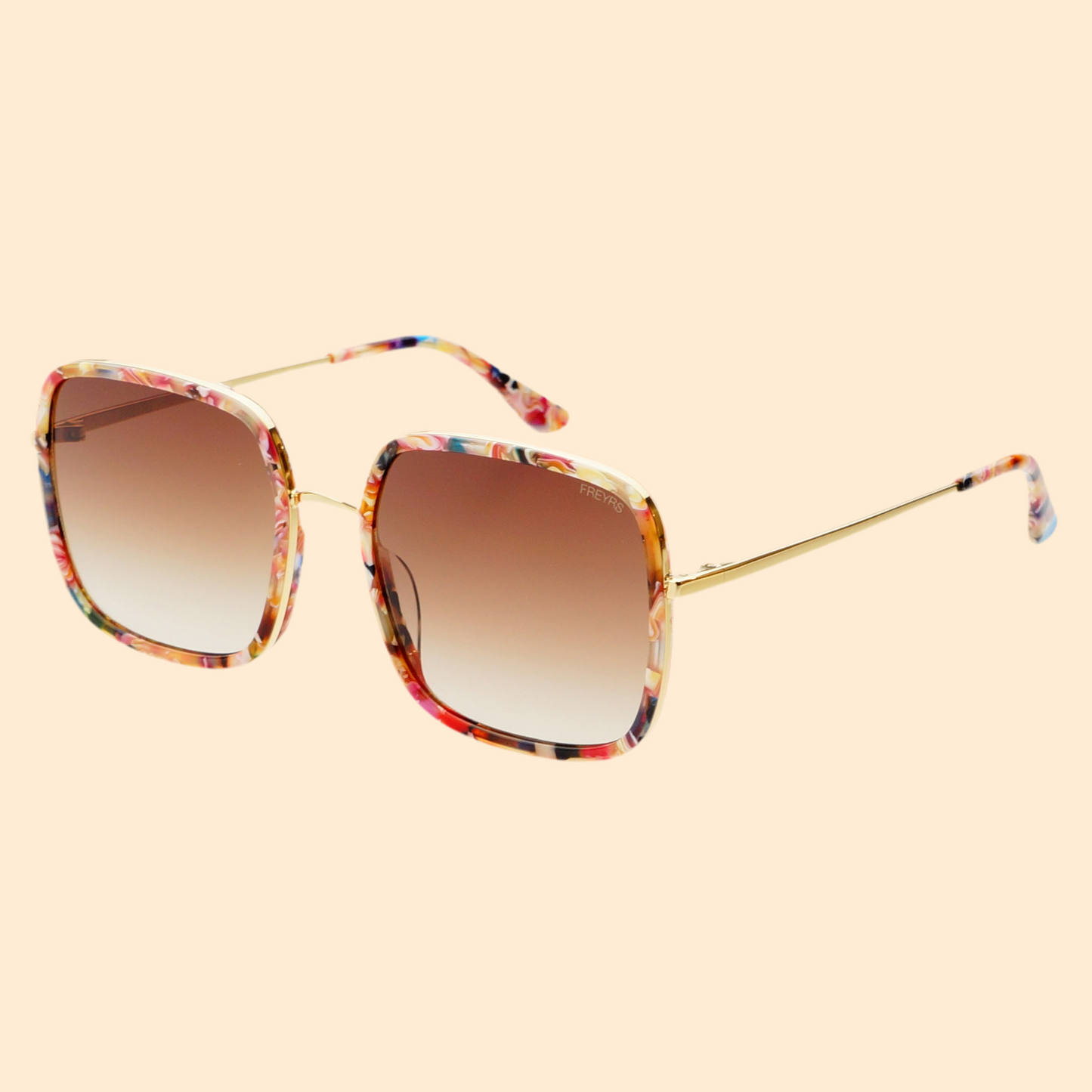 Cosmo Acetate Womens Square Sunglasses