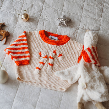 Candy Cane Christmas Jumper