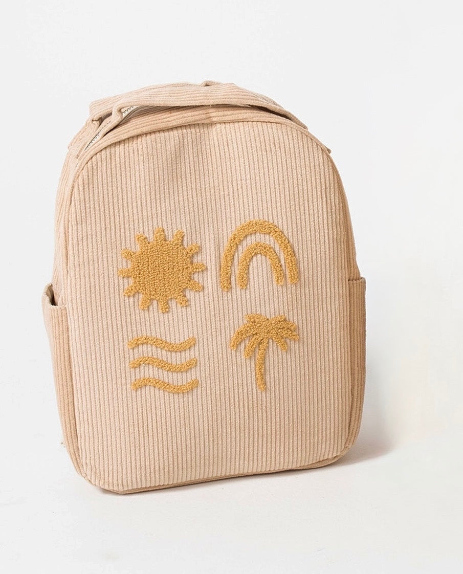 Solstice Organic mini Backpack - Beige