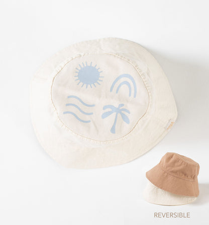 Reversible Bucket Hat - Solstice / Mocha