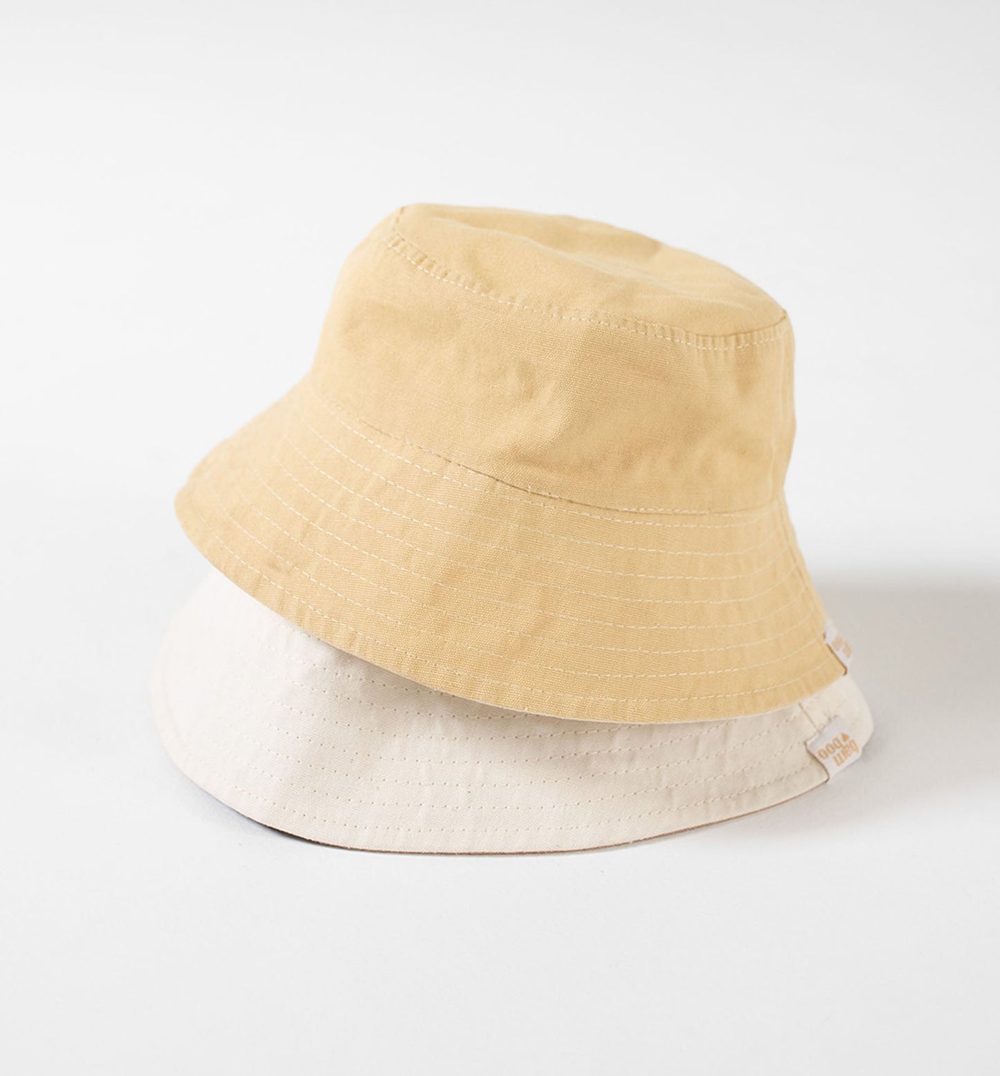 Reversible Bucket Hat - Palm / Yellow