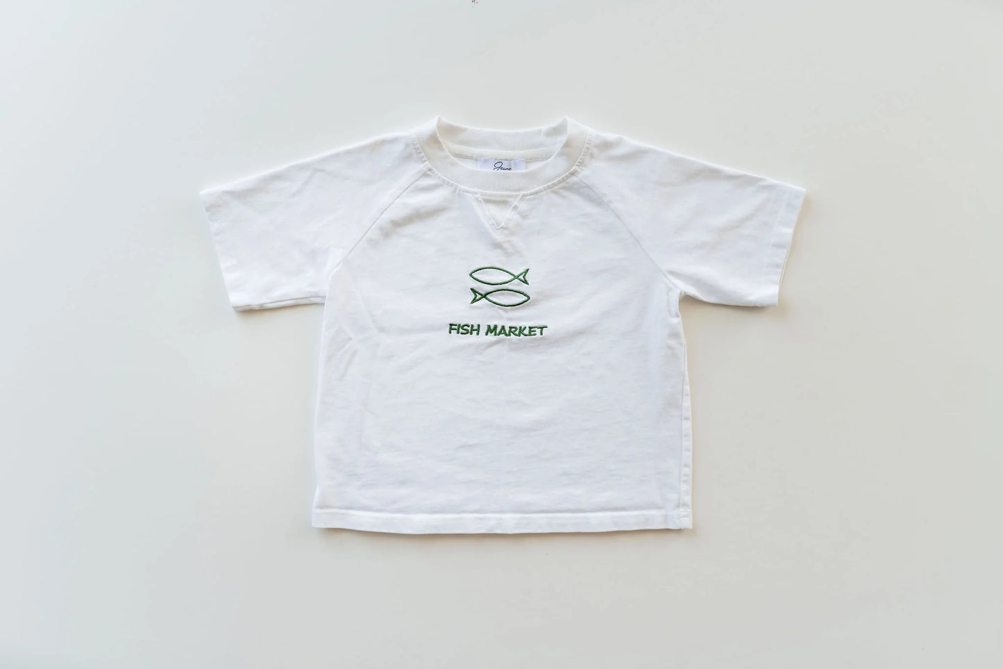 Fish Market Graphic Boxy Tee