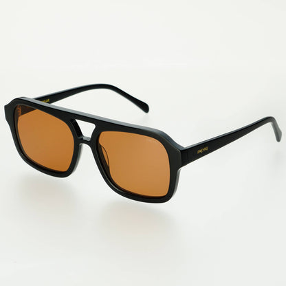 Havana Acetate Aviator Sunglasses