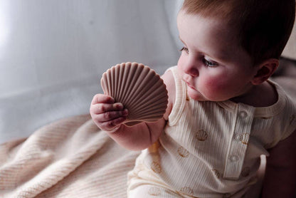 Silicone Teether - Nude Seashell