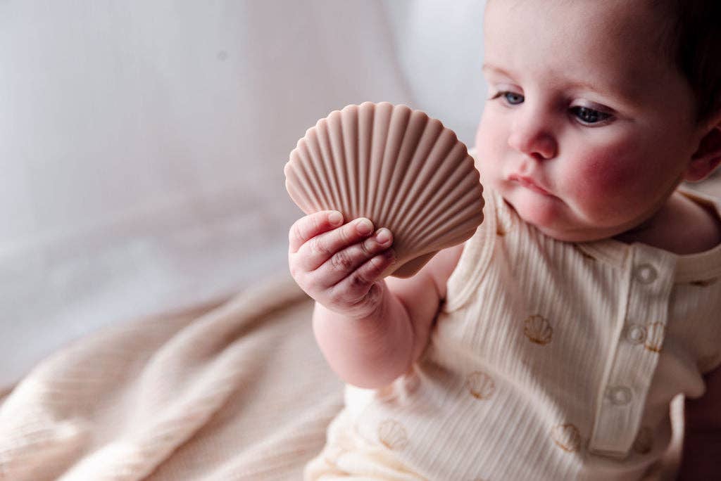 Silicone Teether - Nude Seashell